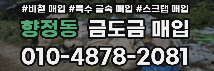 향정동 금도금 매입