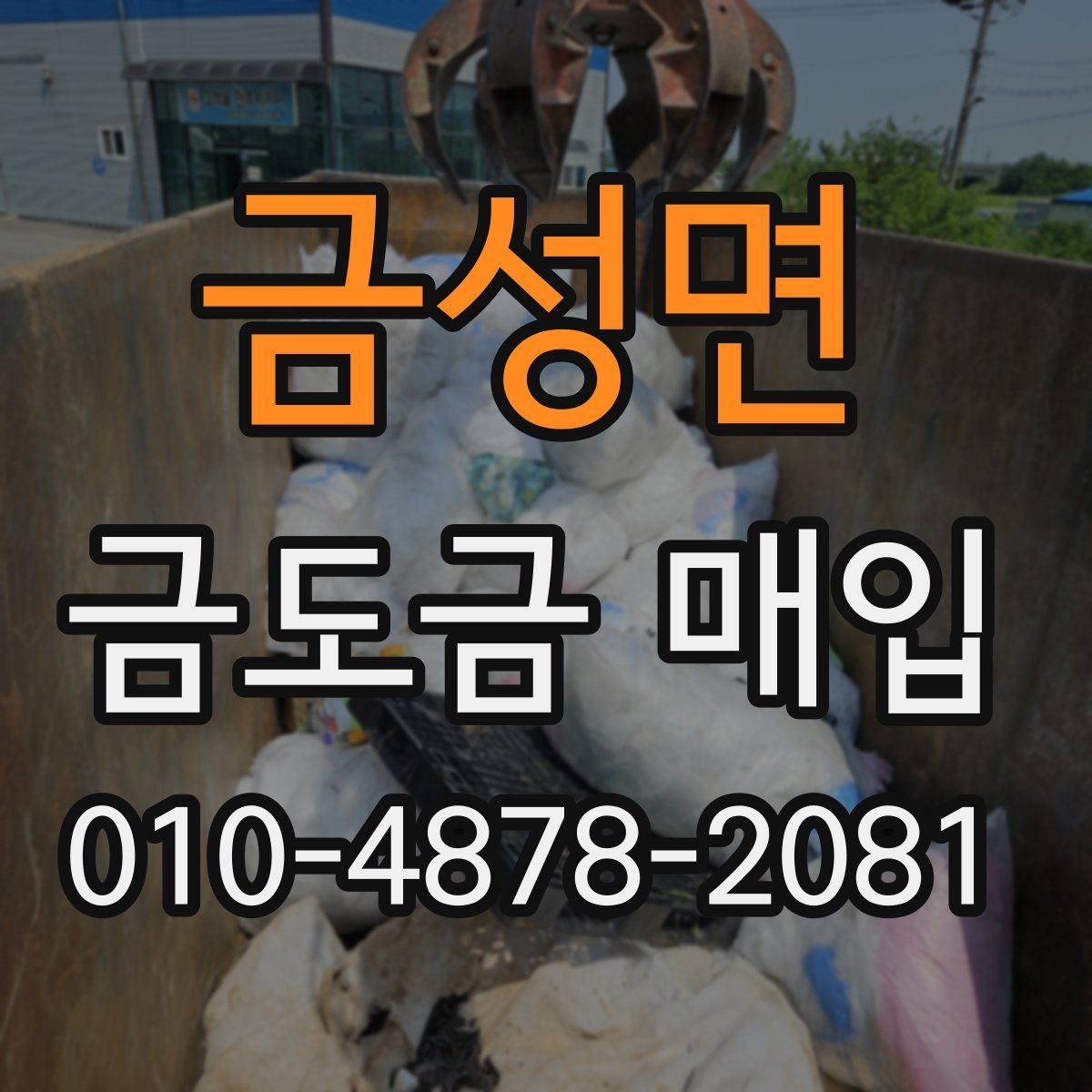 금성면 금도금 매입