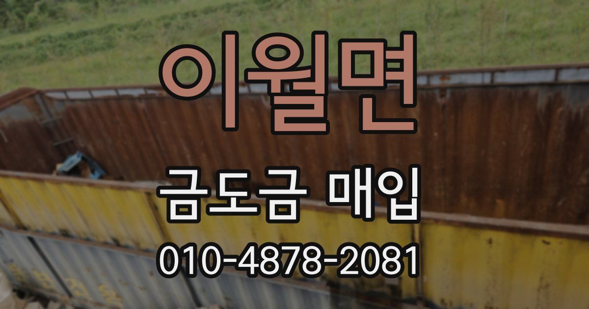 이월면 금도금 매입