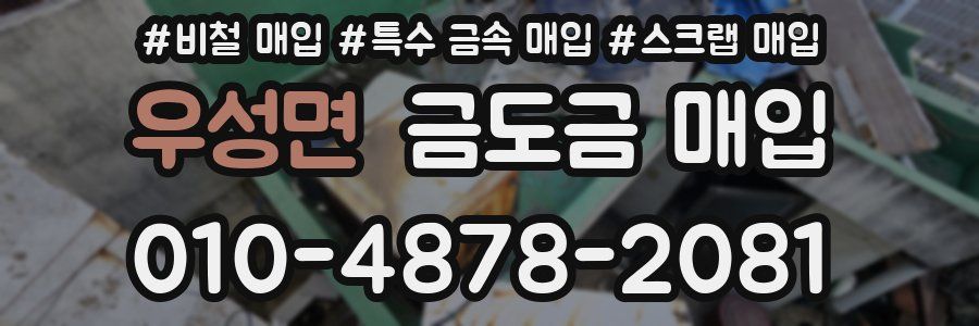 우성면 금도금 매입