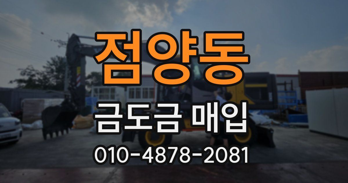 점양동 금도금 매입