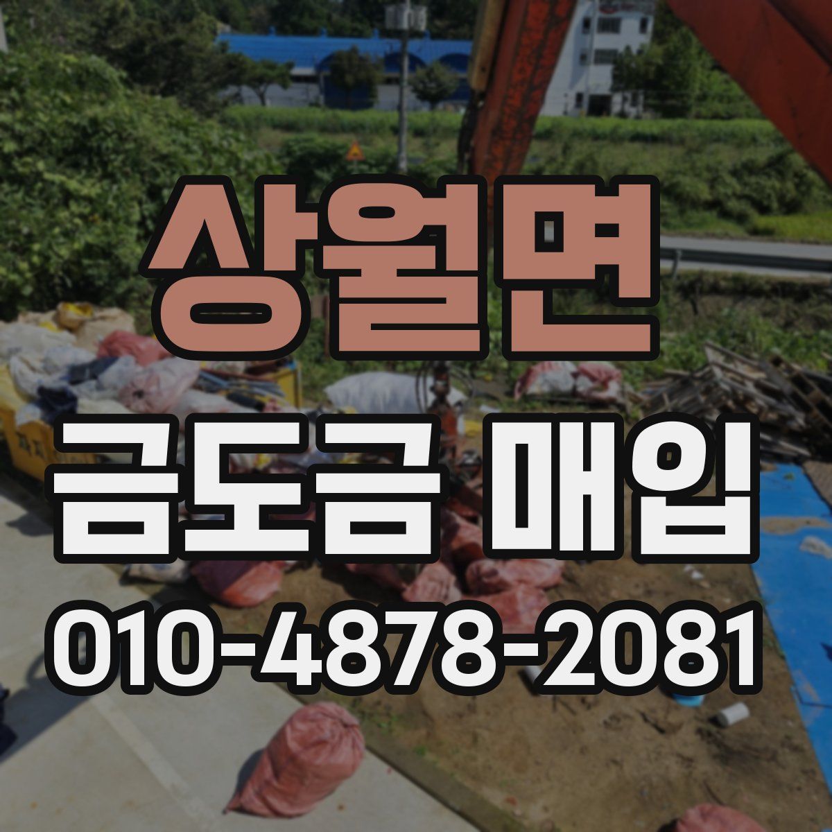 상월면 금도금 매입