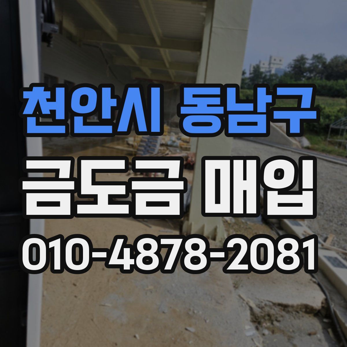 천안시 동남구 금도금 매입