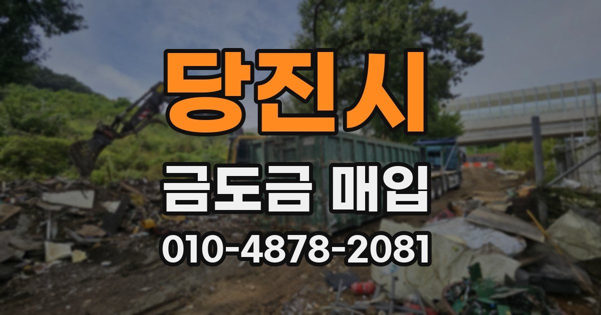 당진시 금도금 매입