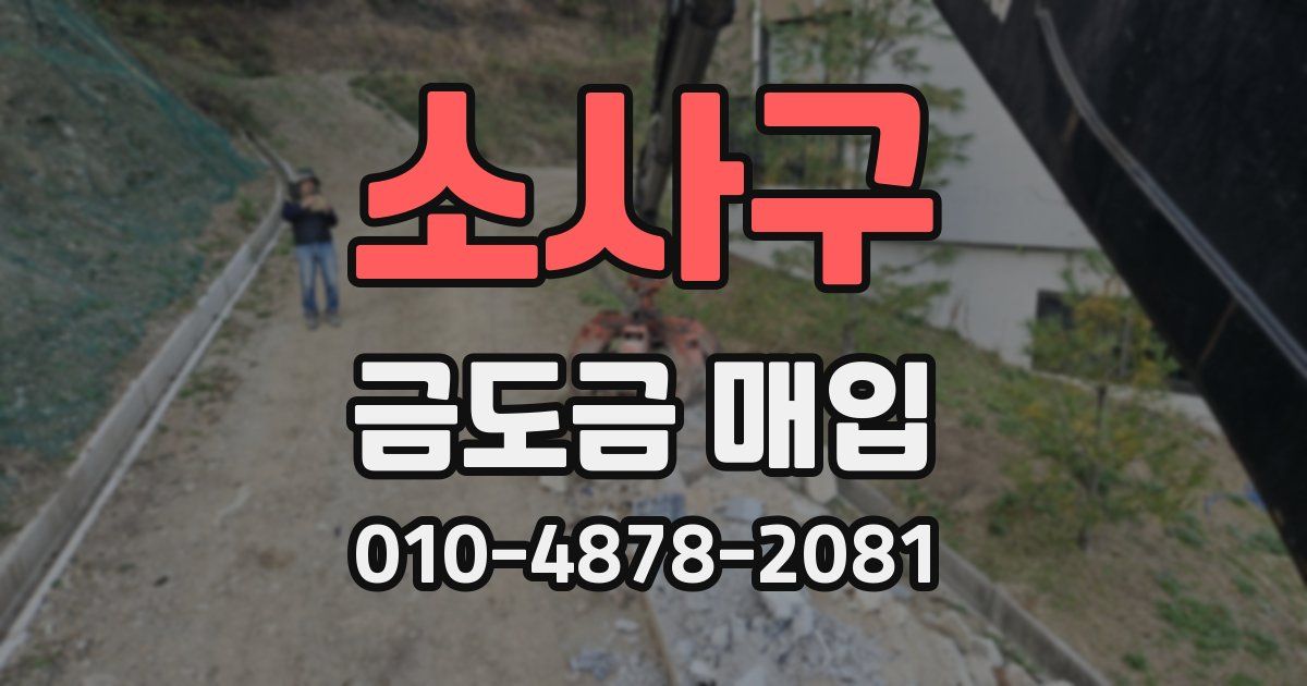 소사구 금도금 매입