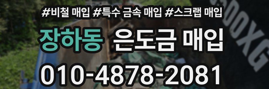 장하동 은도금 매입