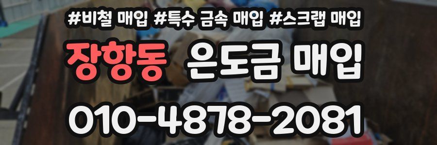 장항동 은도금 매입