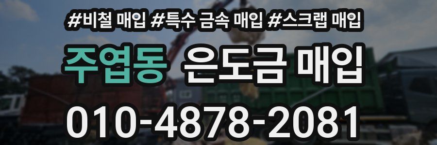 주엽동 은도금 매입