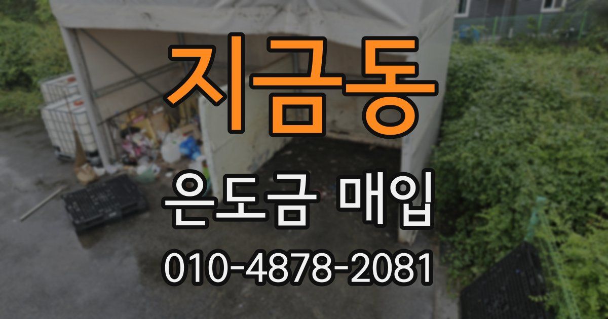 지금동 은도금 매입