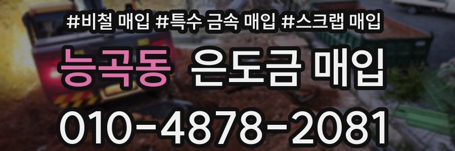 능곡동 은도금 매입