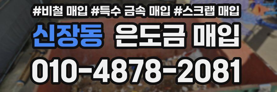 신장동 은도금 매입