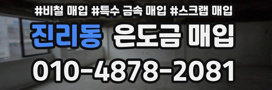 진리동 은도금 매입