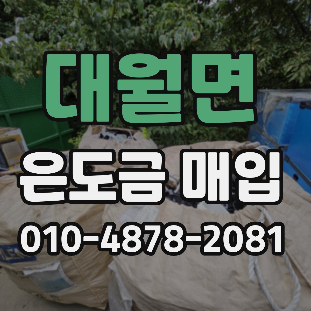 대월면 은도금 매입