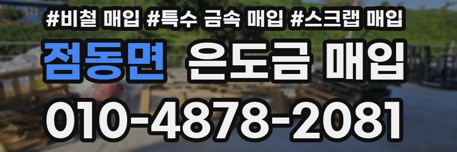 점동면 은도금 매입