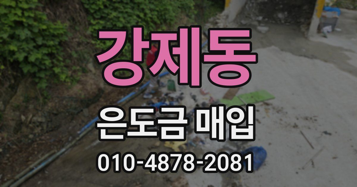 강제동 은도금 매입