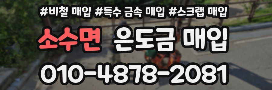 소수면 은도금 매입