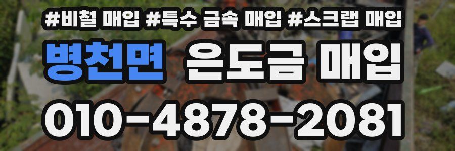 병천면 은도금 매입