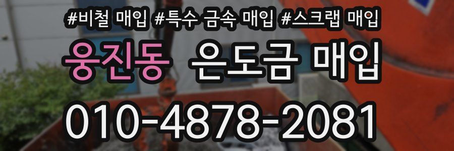 웅진동 은도금 매입
