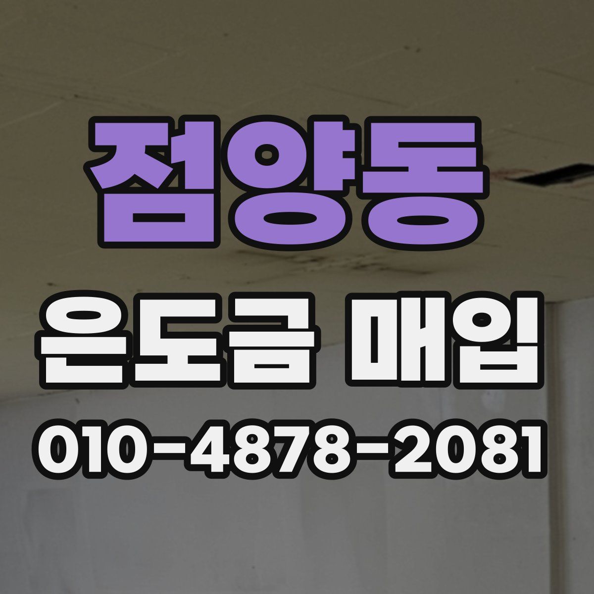 점양동 은도금 매입