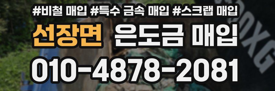 선장면 은도금 매입