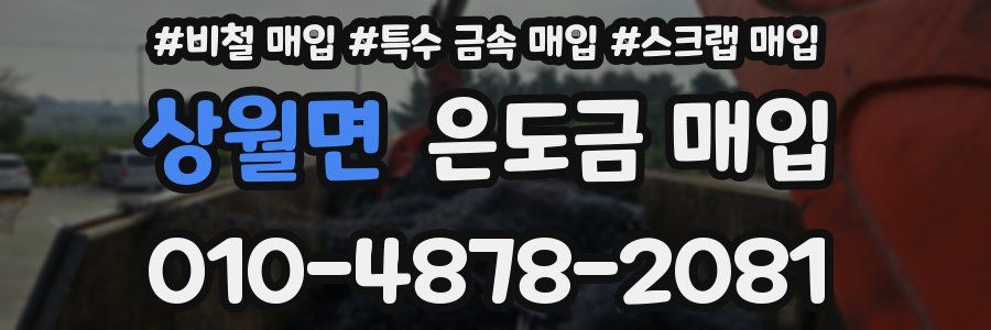 상월면 은도금 매입