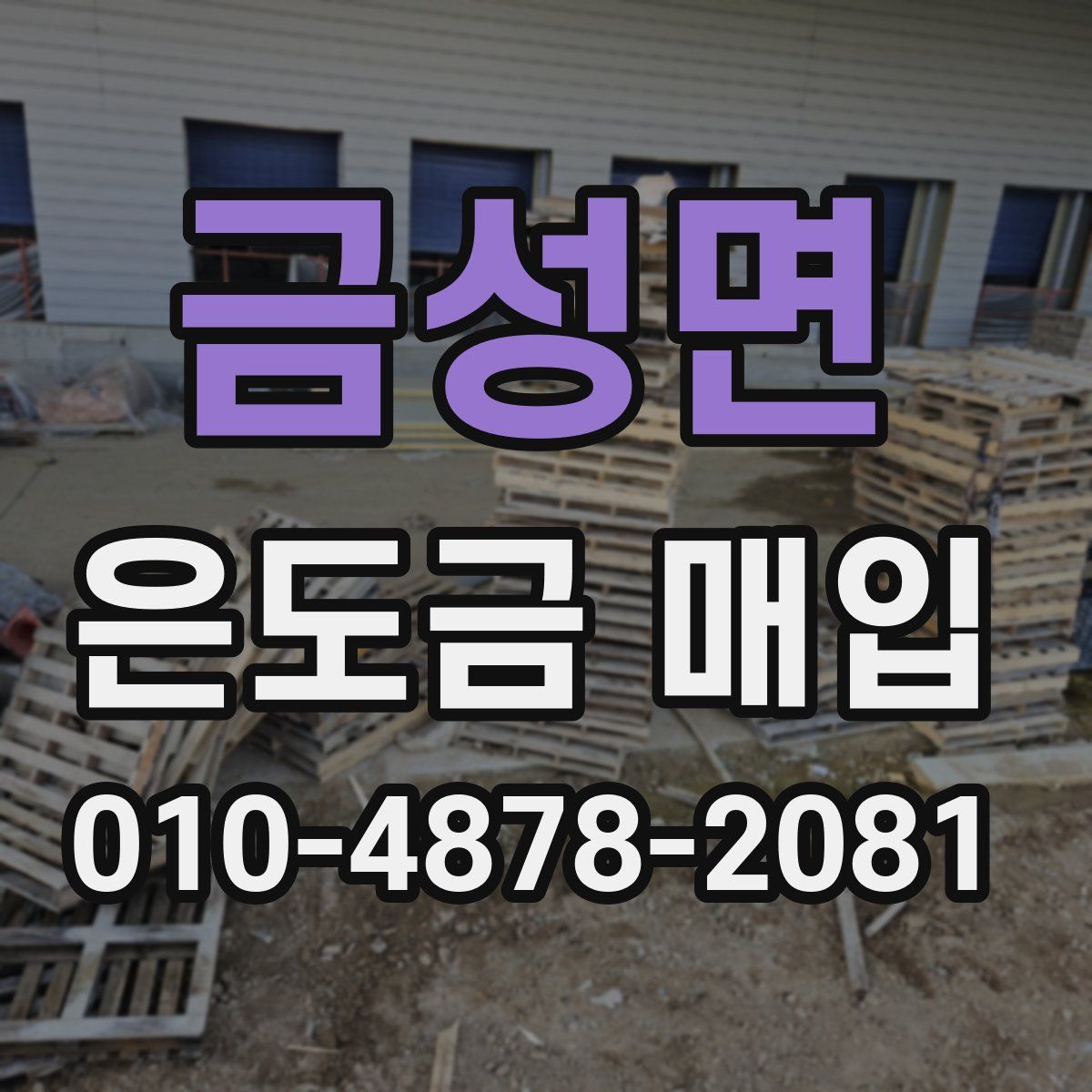 금성면 은도금 매입