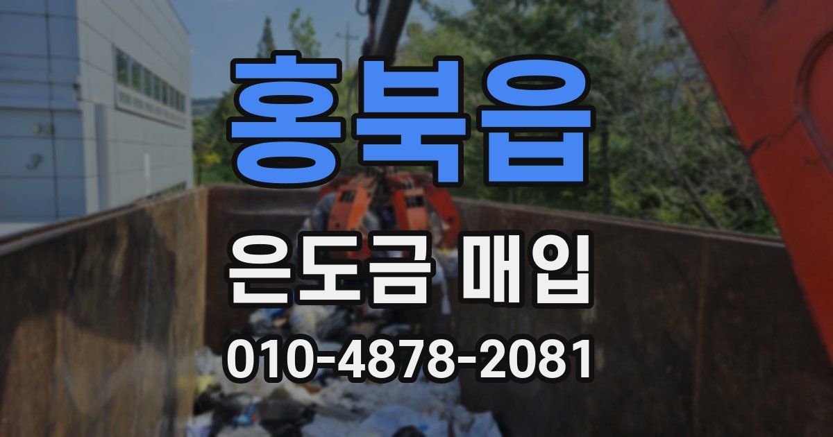 홍북읍 은도금 매입