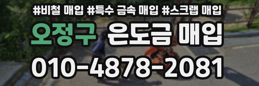 오정구 은도금 매입