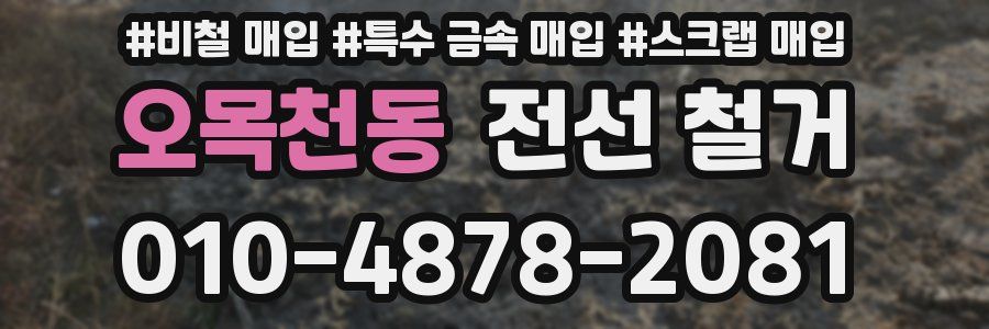 오목천동 전선 철거
