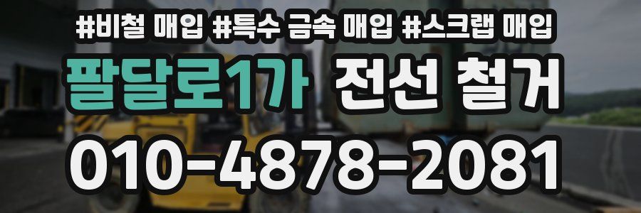 팔달로1가 전선 철거