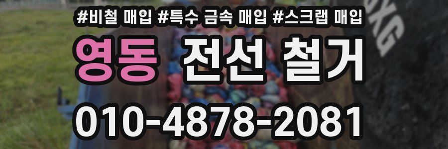 영동 전선 철거