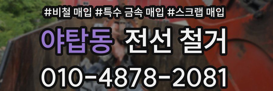 야탑동 전선 철거