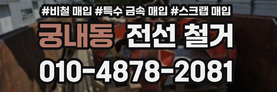 궁내동 전선 철거