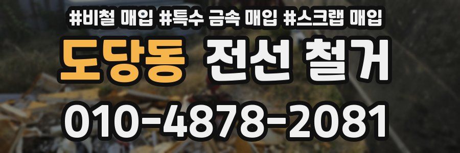 도당동 전선 철거