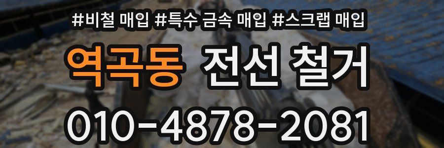 역곡동 전선 철거