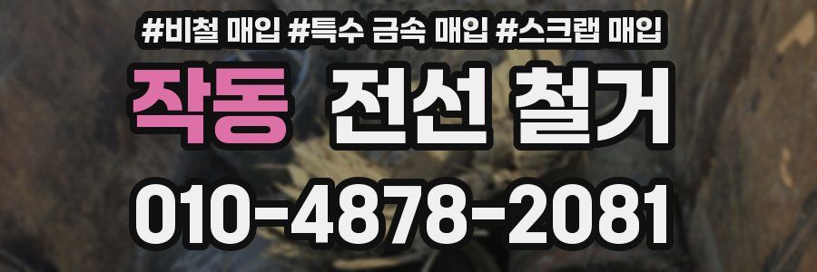 작동 전선 철거
