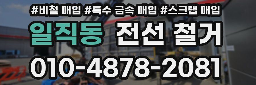일직동 전선 철거