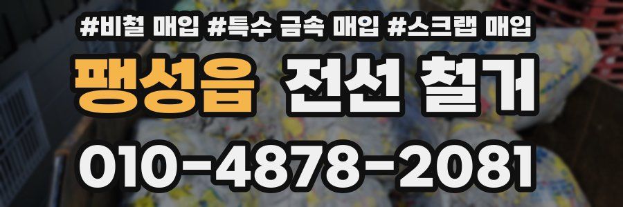 팽성읍 전선 철거