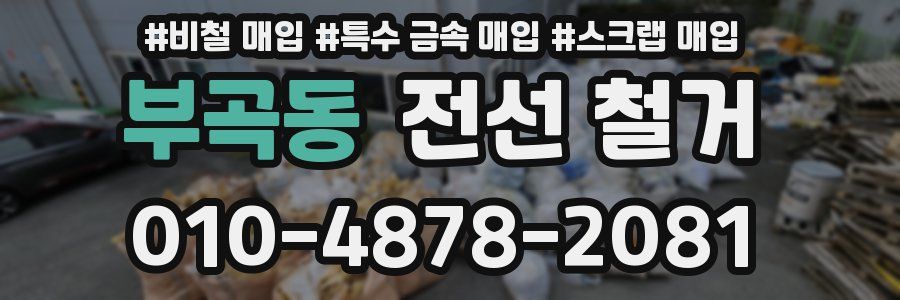 부곡동 전선 철거