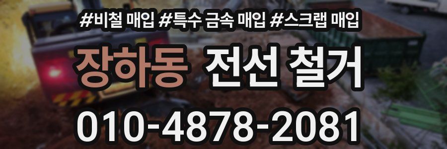 장하동 전선 철거