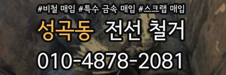 성곡동 전선 철거