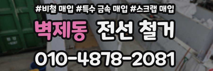 벽제동 전선 철거