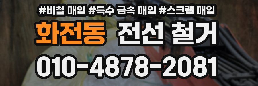 화전동 전선 철거
