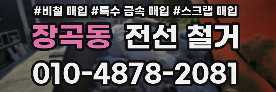 장곡동 전선 철거