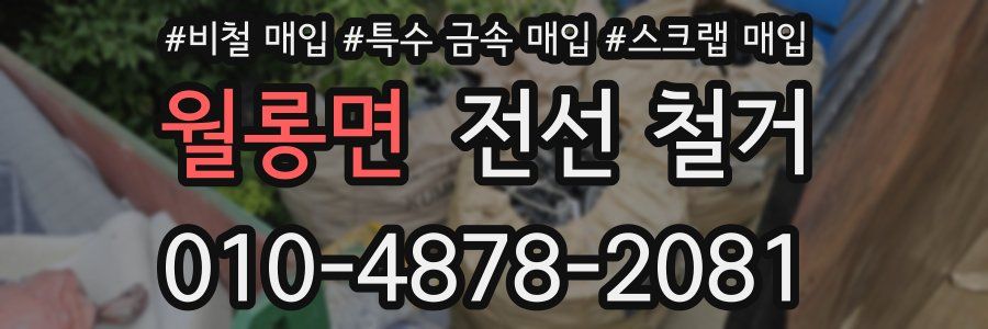 월롱면 전선 철거