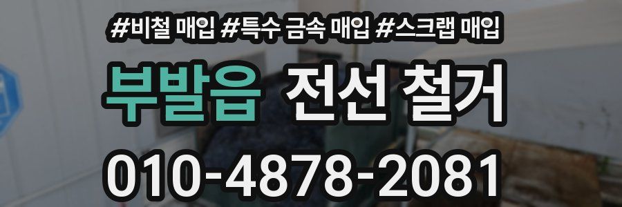 부발읍 전선 철거
