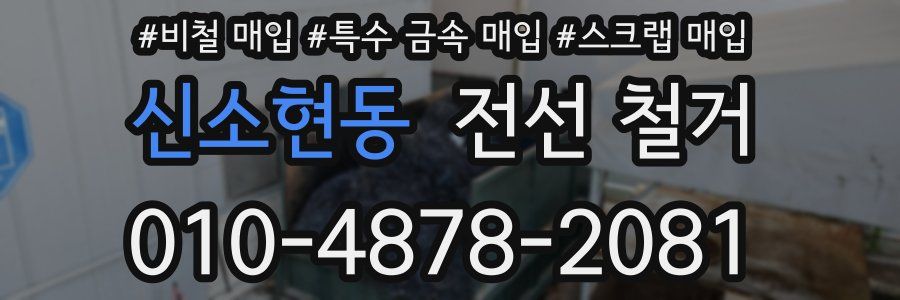 신소현동 전선 철거