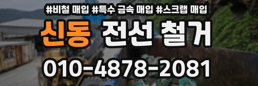 신동 전선 철거