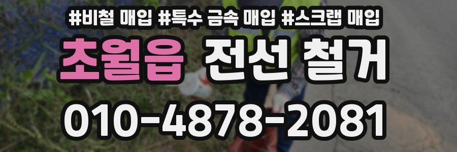 초월읍 전선 철거