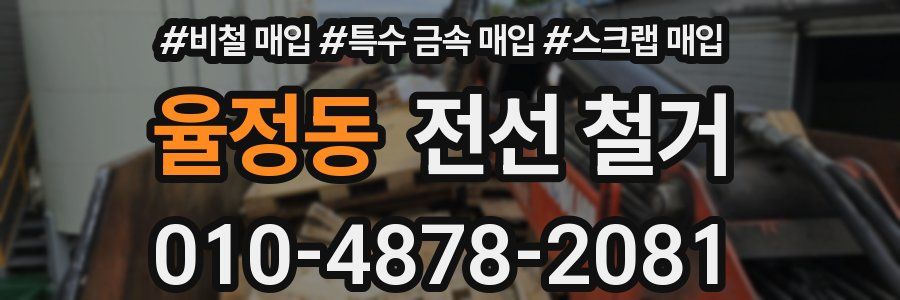 율정동 전선 철거